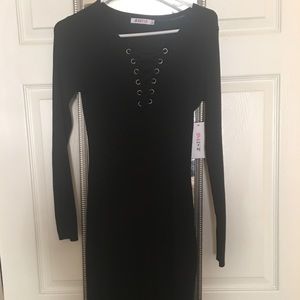 Sweater bodycon dress